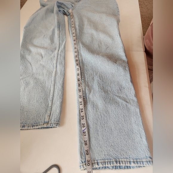 Abercrombie and Fitch The 90s Straight Ultra High Rise Jeans Size 29/8 - Picture 8 of 8